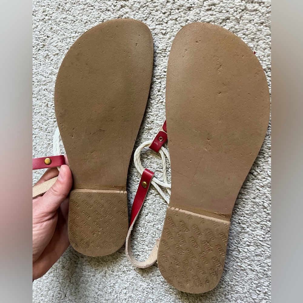 Kino red sandal - Picture 3 of 4